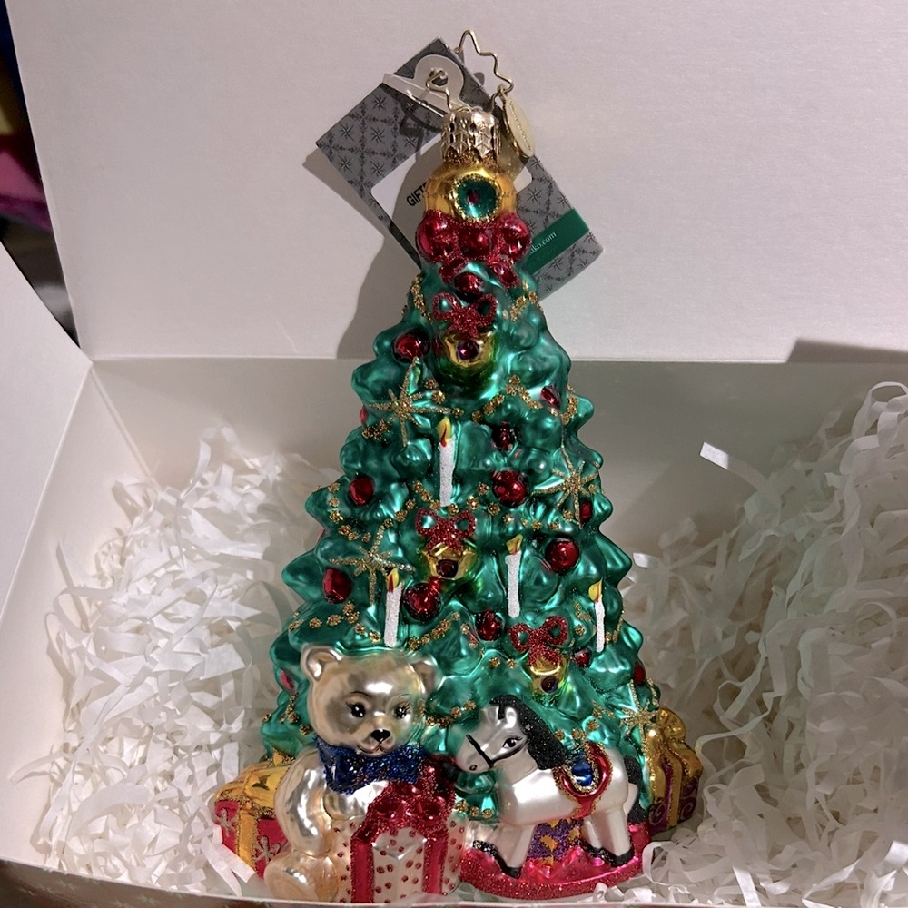 Christopher Radko Ornament Gifted Splendor Limited Edition